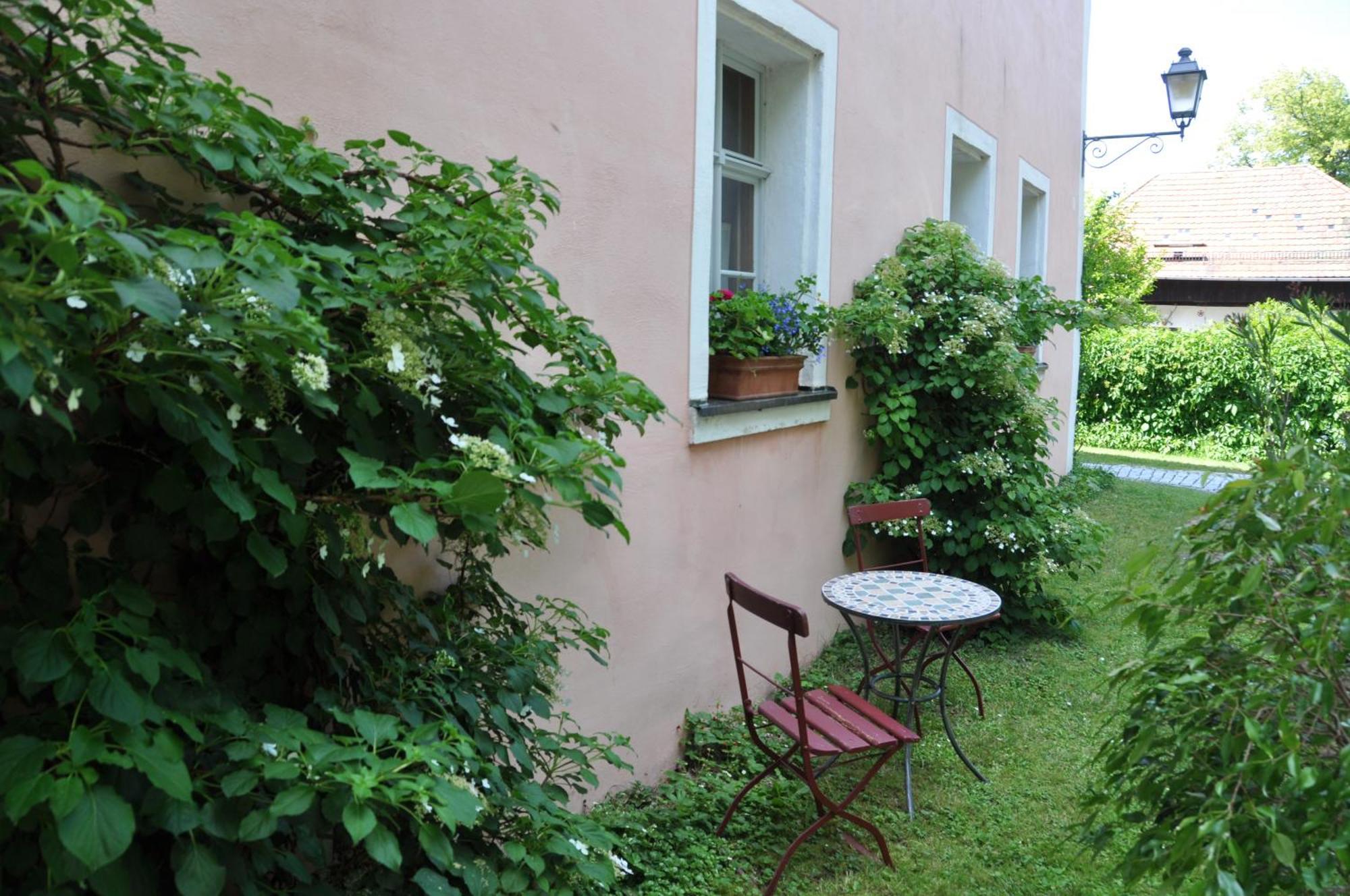 Ferienwohnung Am Wasserschloss Schnabelwaid Esterno foto